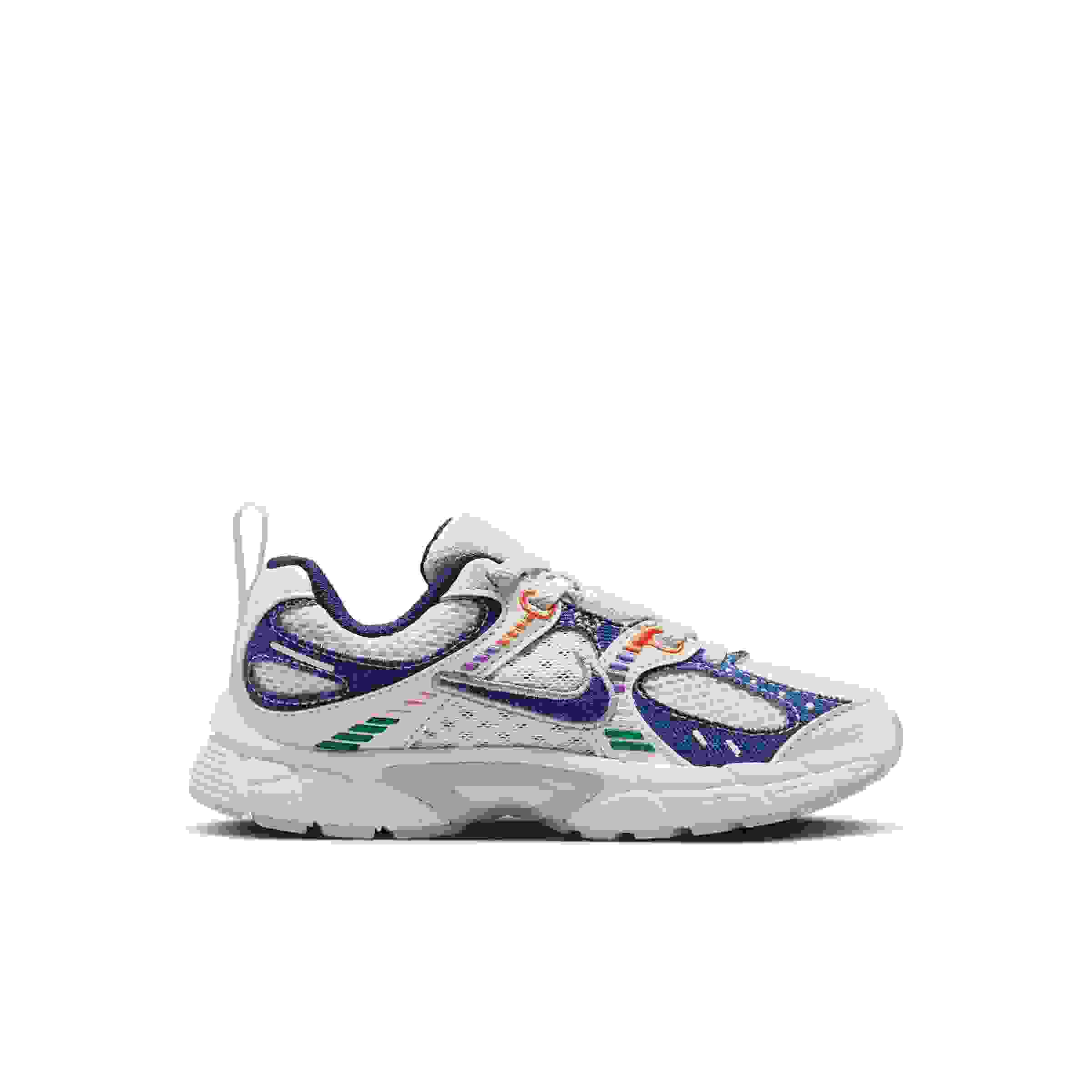 Nike V5 RNR Preschool Girls' "Soft Pearl/Blue Denim/Malachite/Midnight Navy" Shoe